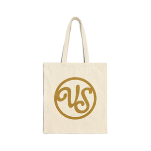 VS Logo Canvas Tote Bag