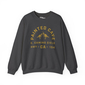 Painted Cave Vintage Traveler's Sweatshirt | CA Highway 154