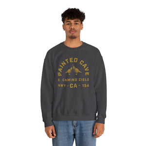 Painted Cave Vintage Traveler's Sweatshirt | CA Highway 154