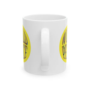 Pixels for World Peace Mug (11oz, 15 oz)