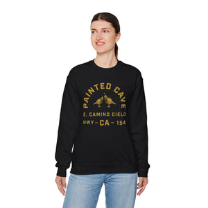 Painted Cave Vintage Traveler's Sweatshirt | CA Highway 154