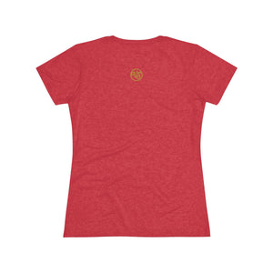 Women's Triblend Painted Cave Tee
