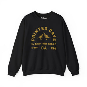 Painted Cave Vintage Traveler's Sweatshirt | CA Highway 154