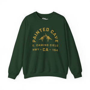 Painted Cave Vintage Traveler's Sweatshirt | CA Highway 154