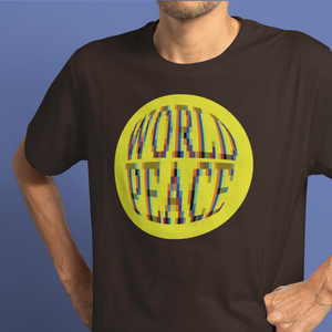 Pixels for World Peace Graphic Tee